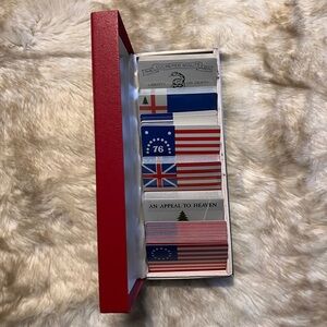 NWT/ NWOT Vintage Bicentennial Playing Cards 1776-1976 - Six Sets of Card & Case
